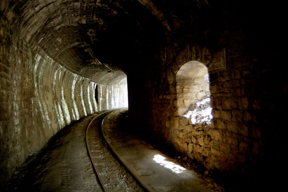 Tunnel, Pelion, Greece, March 2015